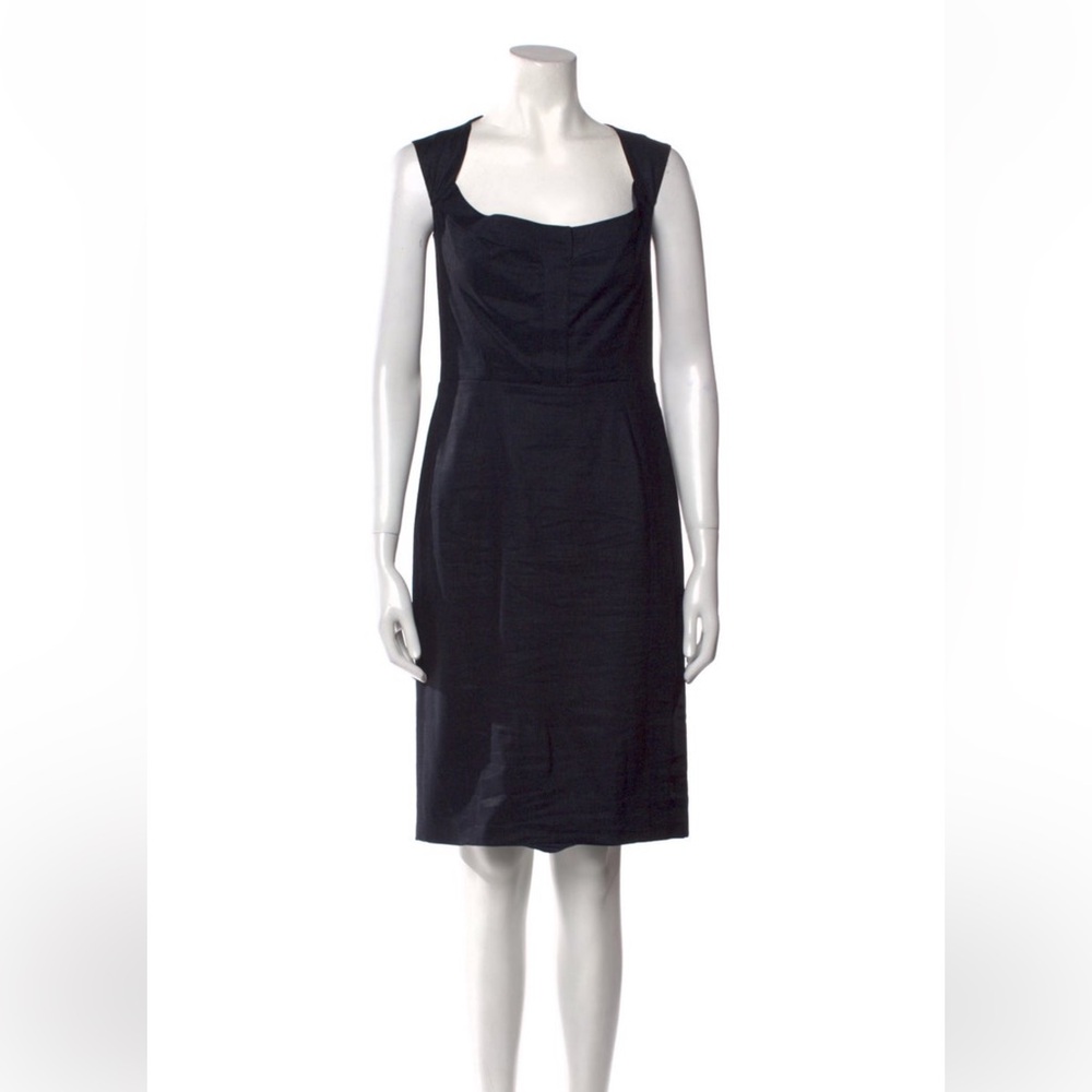 Narciso Rodriguez Classic Black Midi Dress